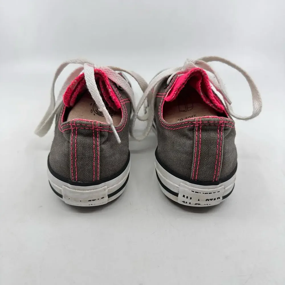 Converse All Star Chuck Taylor Double Tongue Sneakers Junior Girls US 4 UK 3.5